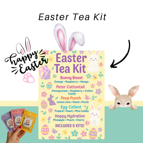 Easter Tea Kit – 5 Spring-Inspired Loaded Teas