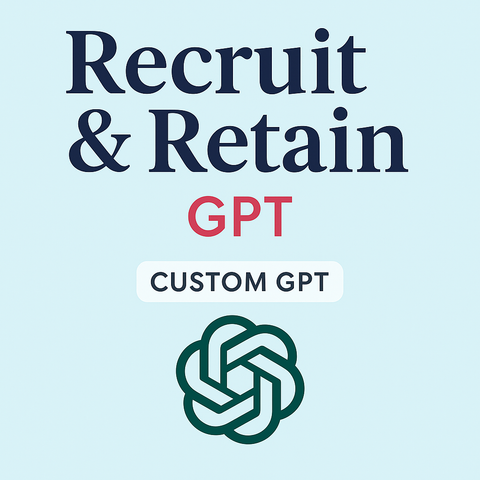 Recruit & Retain GPT - Unlock Unlimited Posts + Weekly Planners