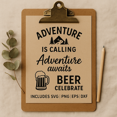 Adventures SVG Bundle – 30 plus Outdoor & Camping Cut Files for Cricut, Silhouette and Sublimation