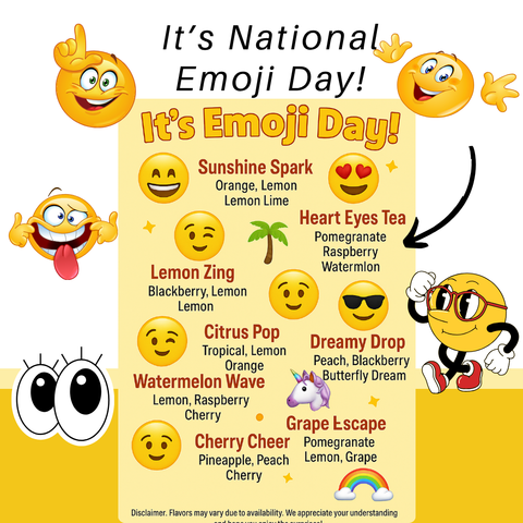 Emoji Day Drink Kit – Fun & Flavorful Assortment
