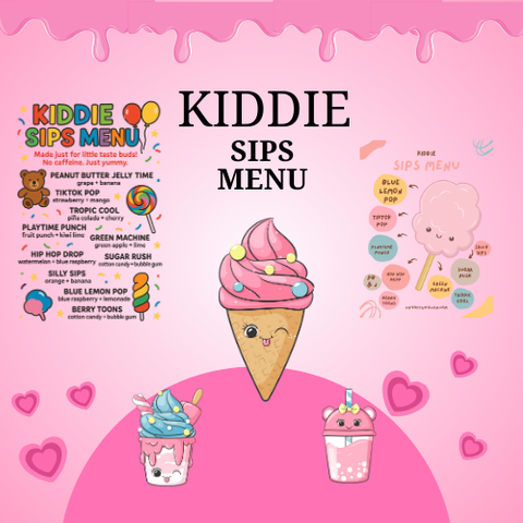 Kiddie Sips Tea Kit – 10 Caffeine-Free Kid Drinks