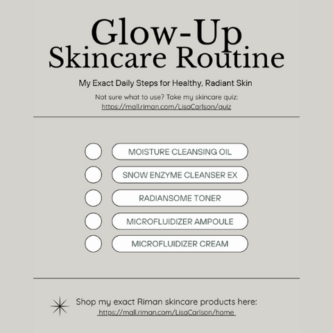 💖 Free Glow-Up Skincare Routine